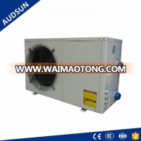 8KW Euro Market Side Swimming Pool Heat Pump,R410A gas with 5.3 COP Titanium Heat Work System, WIFI touch LCD Control Spa heater