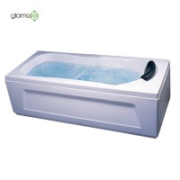 GM7941 glamue acrylic whirlpool bathtubs jacuzzi apollo massage bathtubs with whirlpool jacuzzi acrylic bathtub for indoor